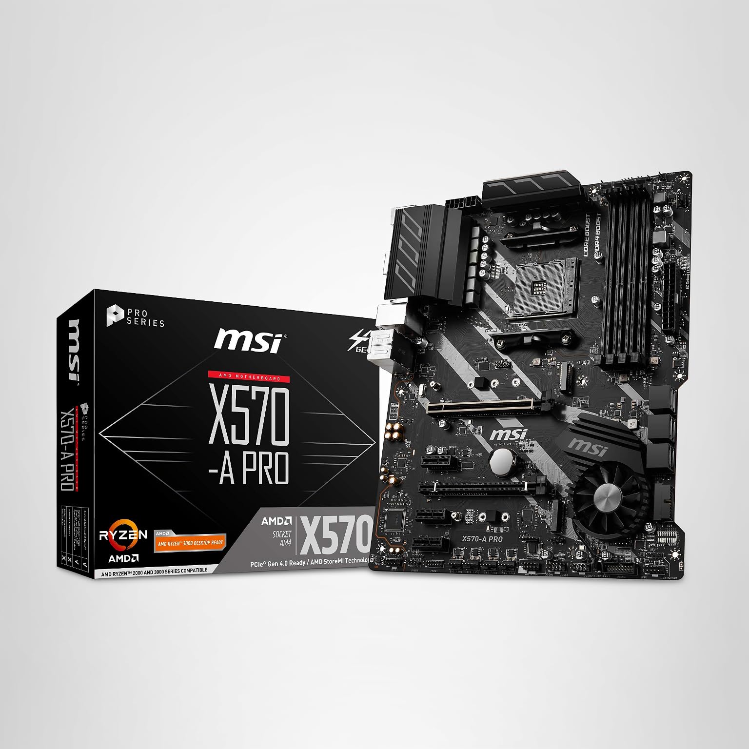 Amazon.com: MSI X570-A PRO Motherboard (AMD AM4, DDR4, PCIe 4.0